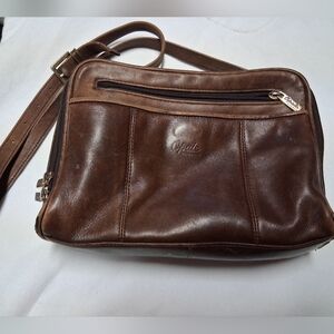 Opal Vintage Brown Real ITLALIAN Leather Men's Messenger Bag